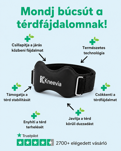 Kneevia prémium flexibilis ortopédiai térdrögzítő